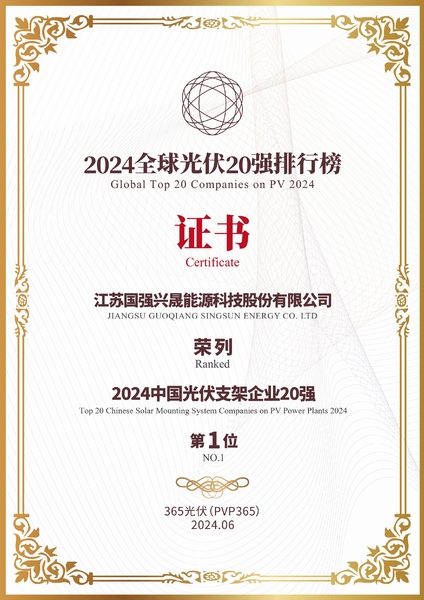 Çin Jiangsu Guoqiang Singsun Energy Co., Ltd. şirket Profili